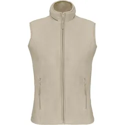 Kariban Damen Microfleece Gilet 'Melodie' Bodywarmer K906 beige M