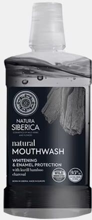 NATURA SIBERICA ELIXIR DENTIFRICO NATURAL WHITENING COM CARVAO DE BAMBU KURIL 520ml