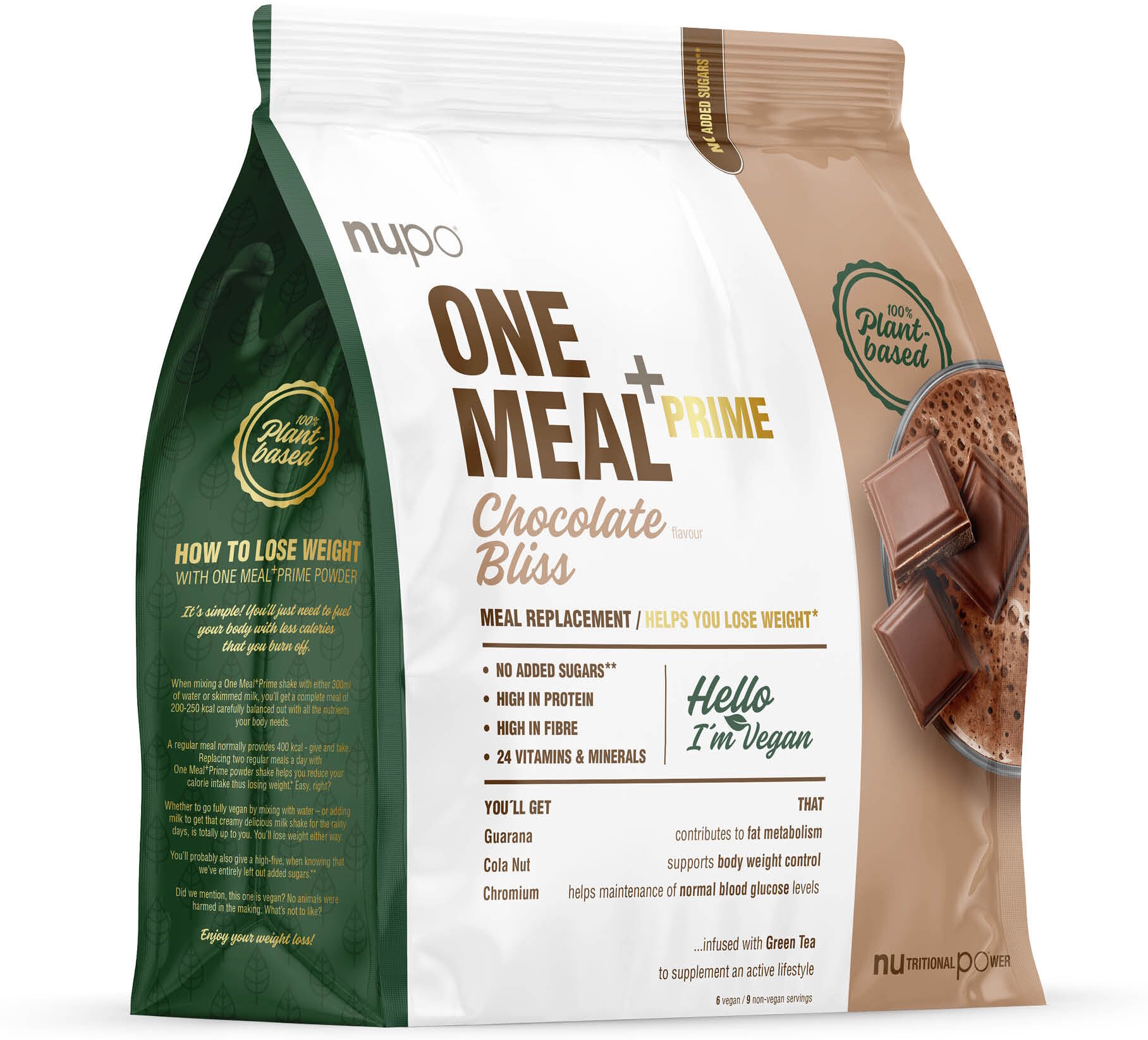 Nupo One Meal +Prime Chocolate Bliss 360 g