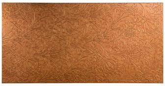 Fasade FASÄDE Nettle 4-foot x 8-foot PVC Wall Panel in Antique Bronze