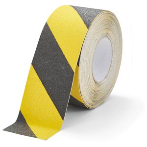 Durable Antirutsch-Klebeband Grip, 15m x 75mm, Innen- und Außenbereich, gelb / schwarz