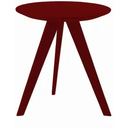 Beistelltisch Woody Hill 45cm rubinrot