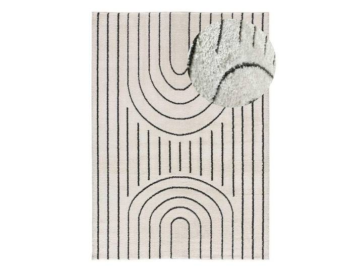 Atticgo Webteppich Weiß Geprägt Blanche 80/150 cm, Mode, Rechteckig, 80x150 cm, antistatisch, für Fußbodenheizung geeignet, leicht zusammenrollbar, Teppiche und Böden, Teppiche