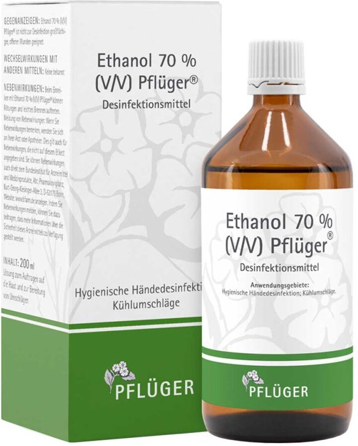 Ethanol 70% V/v Pflüger 200ml