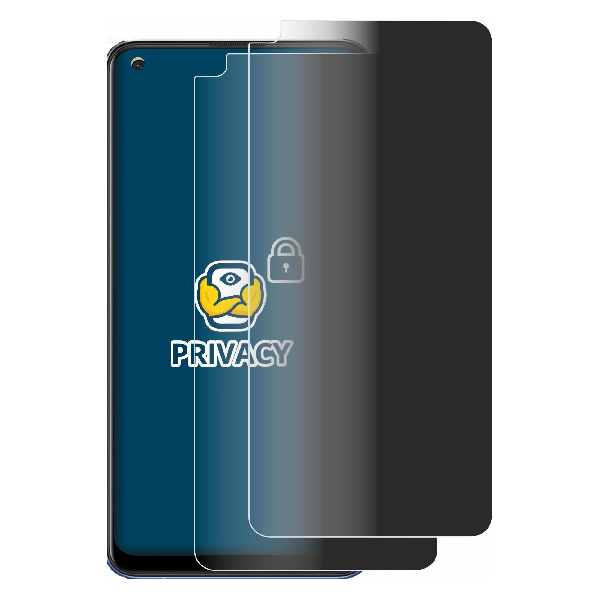 Brotect Sichtschutzfolie Anti-Spy Privacy Folie Blaulicht-Schutz (Oppo A74 5G) (4341332)