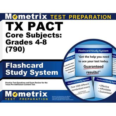 TX Pact Core Subjects: Grades 4-8 (790) Flashcard Study System, Nonbook von , Mometrix Media Llc, 978-1-5167-1288-5