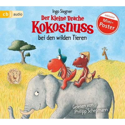 Der kleine Drache Kokosnuss bei den wilden Tieren - Ingo Siegner, CD, 9783837138375