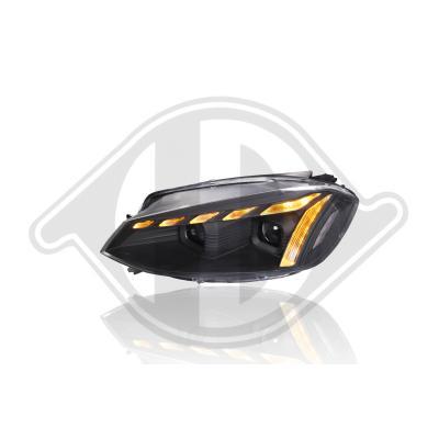 DIEDERICHS Hauptscheinwerfersatz 2217283 Halogen