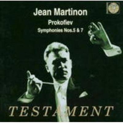 Sinfonien 5 & 7 - Martinon,Orchestre De La Societe Des Con, CD