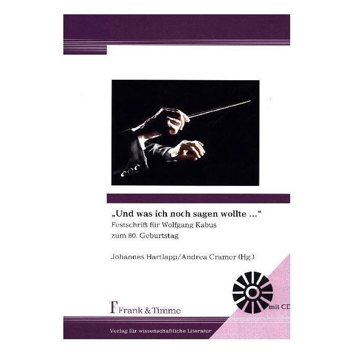 Frank & Timme 'Und was ich noch sagen wollte...' (Deutsch, Softcover, Andrea Cramer, Johannes Hartlapp) (55862386)