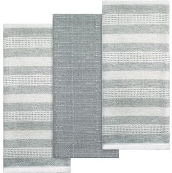 Izod Chester 3-Piece Kitchen Towel Set - Kitchen Towel 3 Pack