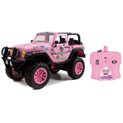 Dickie Toys RC Pink Driverz Jeep Wrangler 1:16