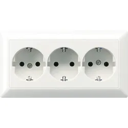 Jung Kanal-SCHUKO-Steckdose AS 523 BF WW AS523BFWW