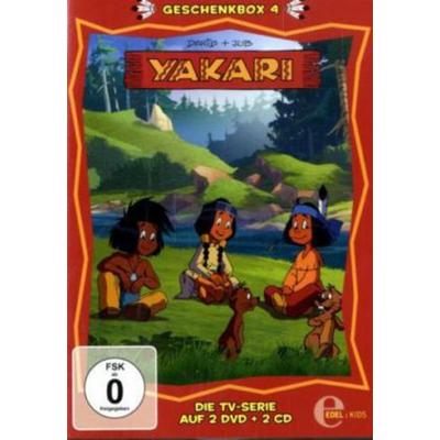 Yakari - Geschenkbox 4 [2 DVDs] (+ 2 CDs), DVD