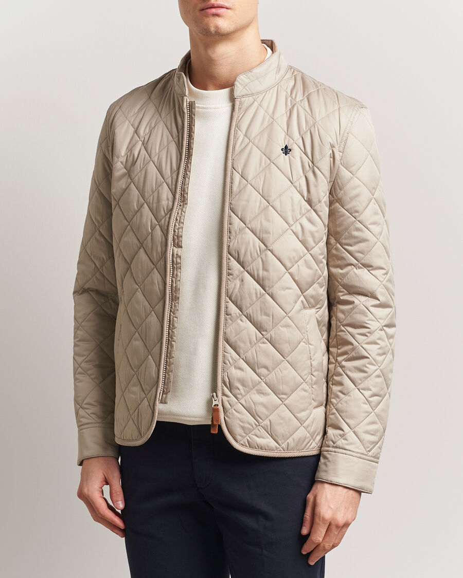 Morris Teddy Quilted Jacket Beige men XL Beige