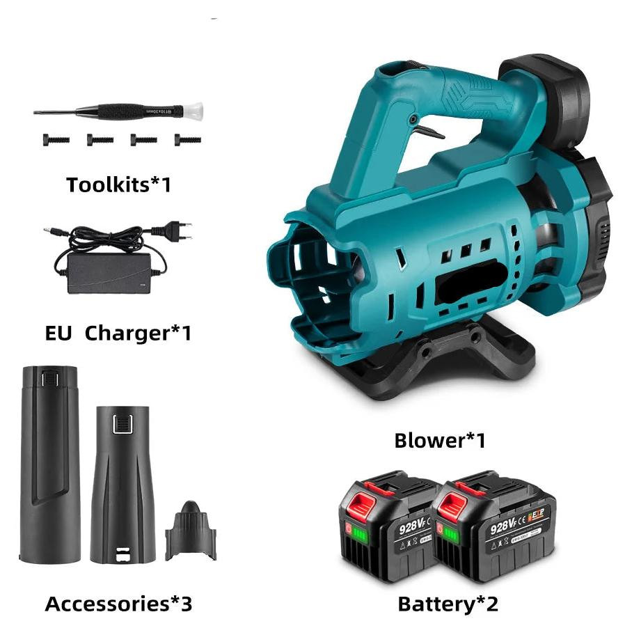 Selius Elektrische Bladblazer en Bladzuiger met Brushless Motor en 18500RPM