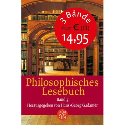 Philosophisches Lesebuch, Taschenbuch von Hans-Georg Gadamer, Fischer Taschenbuch Verlag, 978-3-596-16165-2