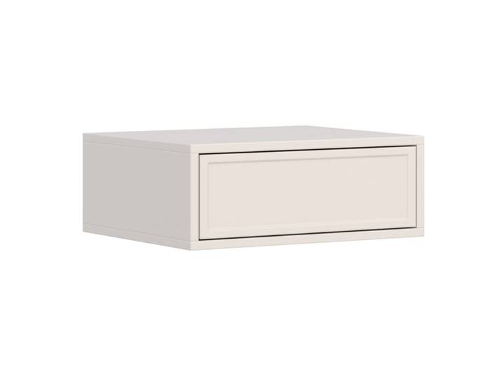 Table de chevet suspendue avec tiroir, cachemire, 50 cm