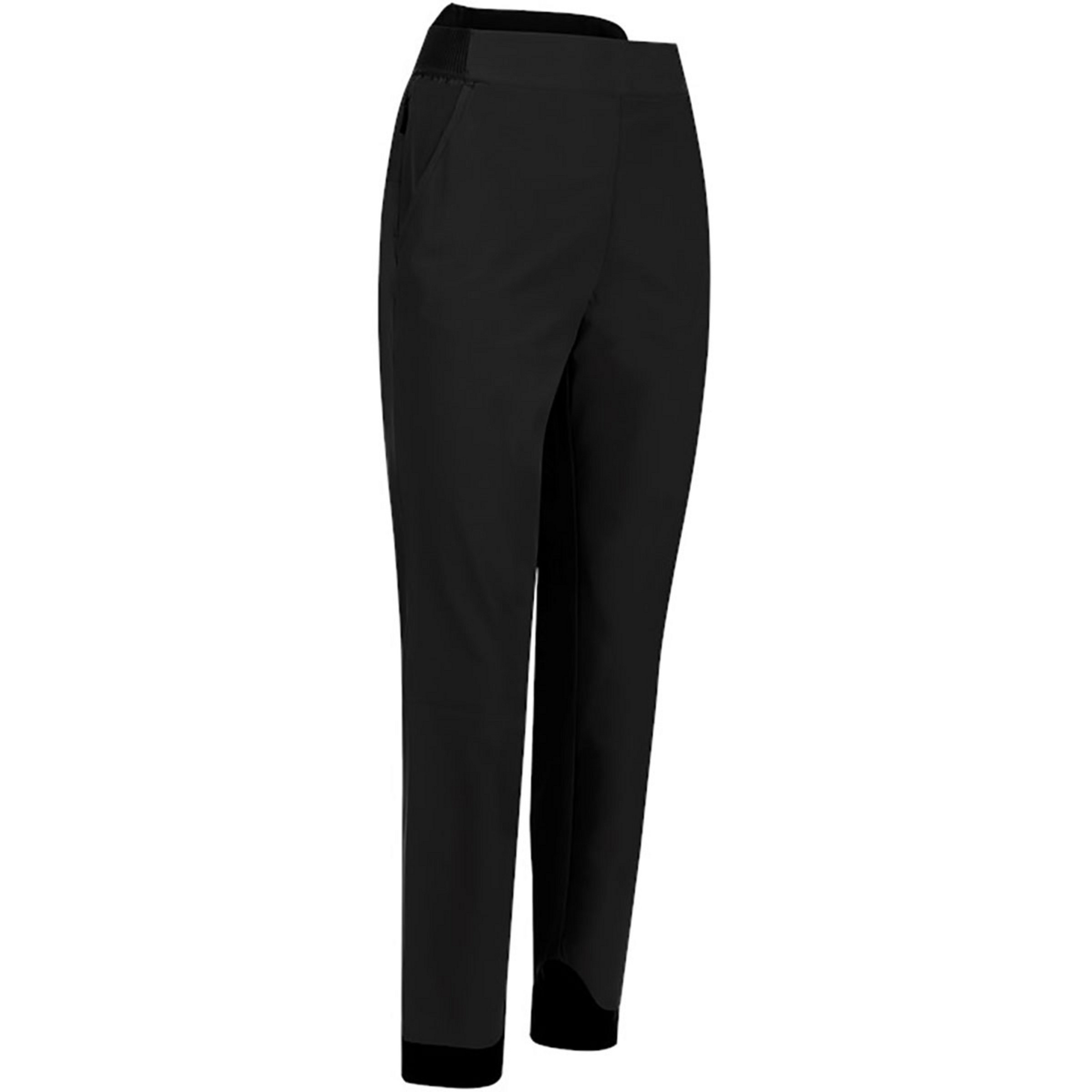 LaMunt Evi Chino Trek Hose Damen Wanderhose schwarz Größe L Camping Widerstandsfähig Wasserabweisend