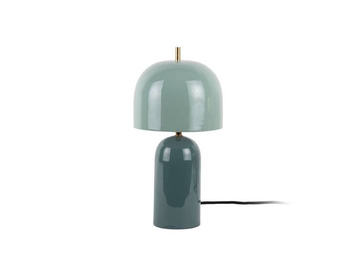 Tischlampe Madrid - Designlampe aus Eisen - Blaugrün & Mintgrün - Luxusbetten24