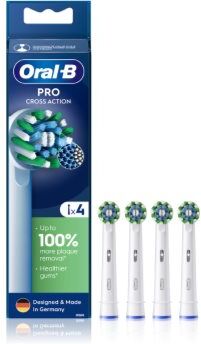 Oral-B PRO Cross Action cabeças de reposição para escova de dentes 4 un.. PRO Cross Action