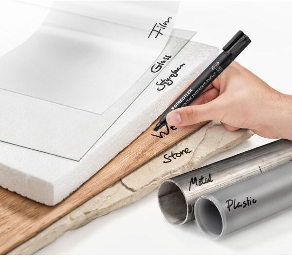 Staedtler 350 Permanent Marker   Gul