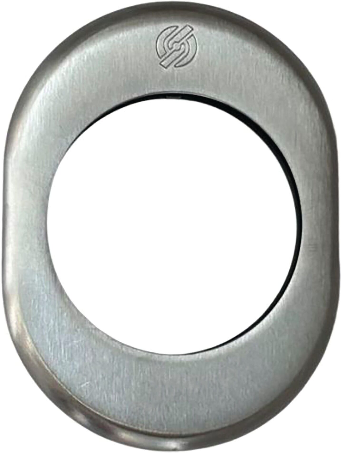 Securemme KIT MOSTRINA  UNIVERSALE CROMO SATINATO Ø 46mm 82x62mm PER BILNDATE