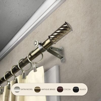 InStyleDesign Handle Adjustable Curtain Rod