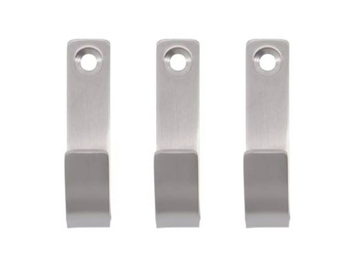 Meraki Crochets Thapsus, lot de 3 Acier brossé