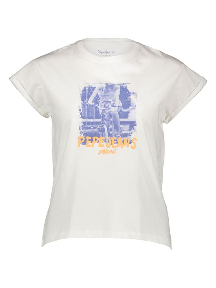 Pepe Jeans Shirt in Weiß - S