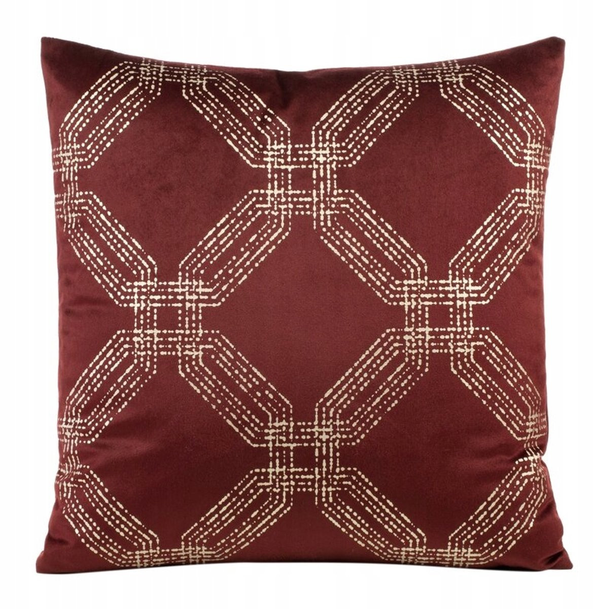 Decoratieve Kussenhoes Velours Blink30 Baksteenrood 45x45 cm