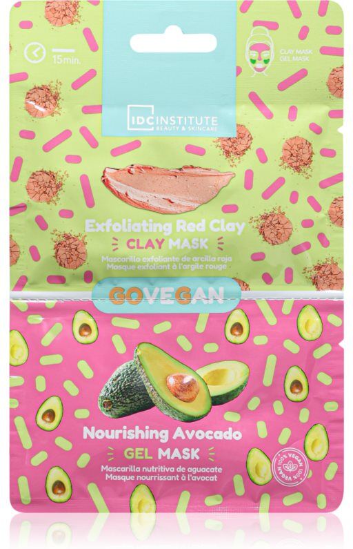IDC Institute Go Vegan Mask for the face 2x6 g