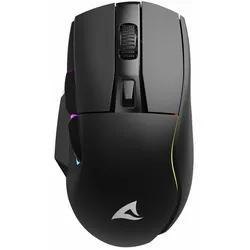 Sharkoon Skiller SGM50W kabellose Gaming-Maus, schwarz