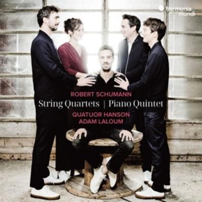 Schumann: String Quartets - Piano Quintet - Adam Laloum Quatuor Hanson, CD