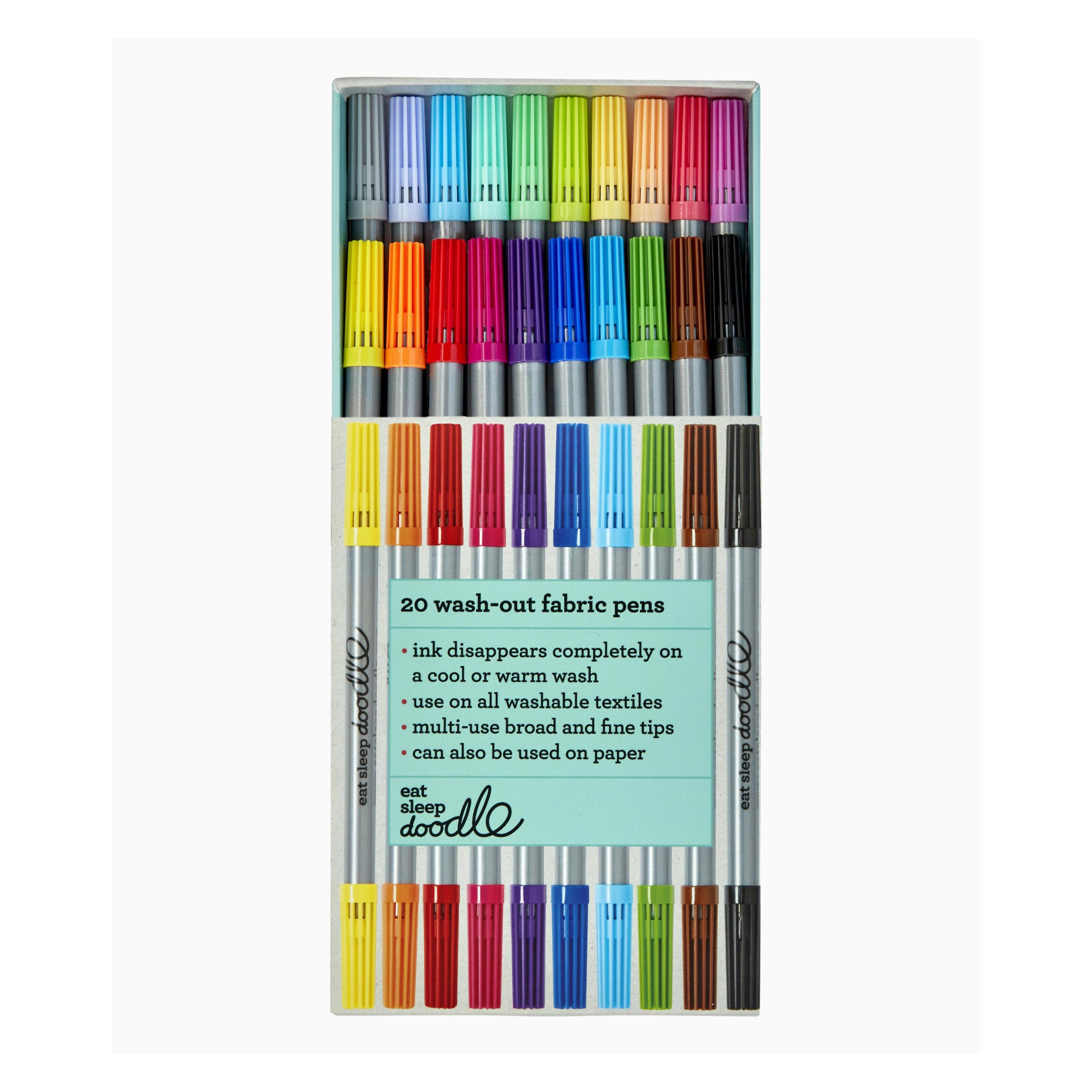 Eat Sleep Doodle künstlerisches set aus 20 kindermarkern (20x) (ARTWP)