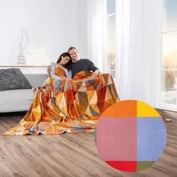Bella Casa XXL-Mikrofaser Flauschdecke