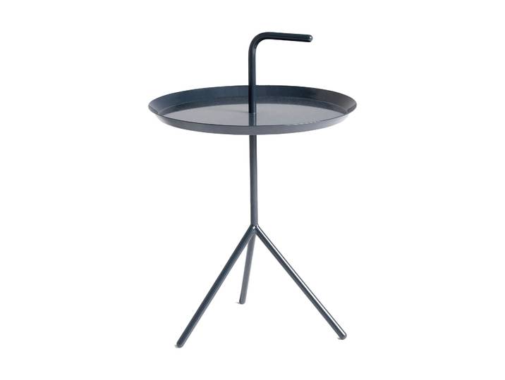 HAY DLM bijzettafel Ø38 cm Deep blue high gloss