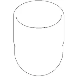 hansgrohe Becher Logo 40935000 einzeln, Kunststoff