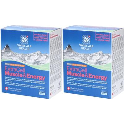 Extra Cell Muscle&Energy Drink Orange 20 x 21.4 gx2 2x21,4 g Puder