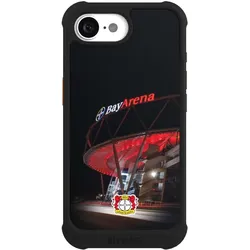 Nivocase Hülle für Apple iPhone 16e Stossfeste Handyhülle NIVOmax Case Schwarz Bayer 04 Leverkusen (Apple iPhone 16e), Smartphone Hülle, Schwarz