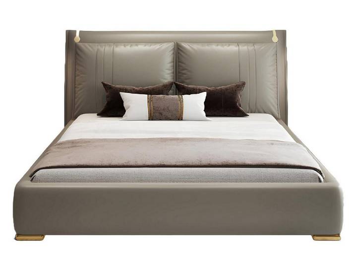JVmoebel Bett Luxus Doppelbett aus hochwertigem Material in modernem Design (Bett), Made in Europa