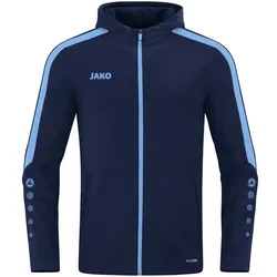 Jako JAKO Power Team Kapuzenjacke marine/skyblue 36