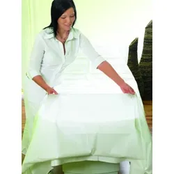 Mank Massageliegenauflagen waschbar aus PP-Vlies Weiß, 80x200 cm, ca. 200x waschbar, 10 Stück - Hygieneschutz