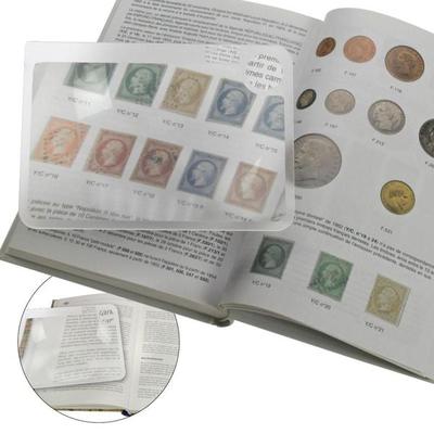 Flachlupe, Vergrößerung 2,5-fach