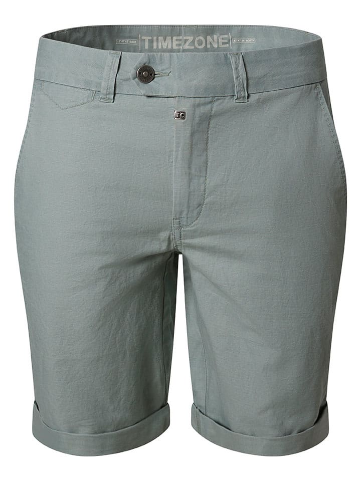 Timezone Chinoshorts "Janno" in Grau - W33
