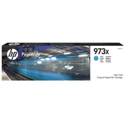 HP, Druckerpatrone, Cartouche F6T81AE n°973X - Cyan
