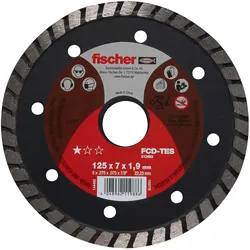 Fischer, Sägeblatt, Diamanttrennscheibe TES 1,9/125 turbo