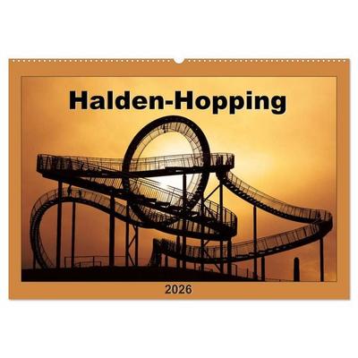 Halden-Hopping (Wandkalender 2026 DIN A2 quer), CALVENDO Monatskalender