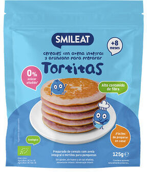 Smileat Tortitas Preparado Cereais para Panquecas Bio 125 gr