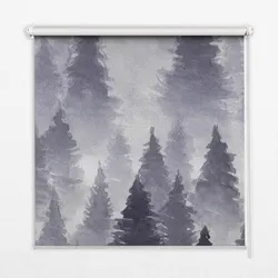 INNENROLLO - Fensterrollo - Rollo - 120x140 cm - Nebelwald